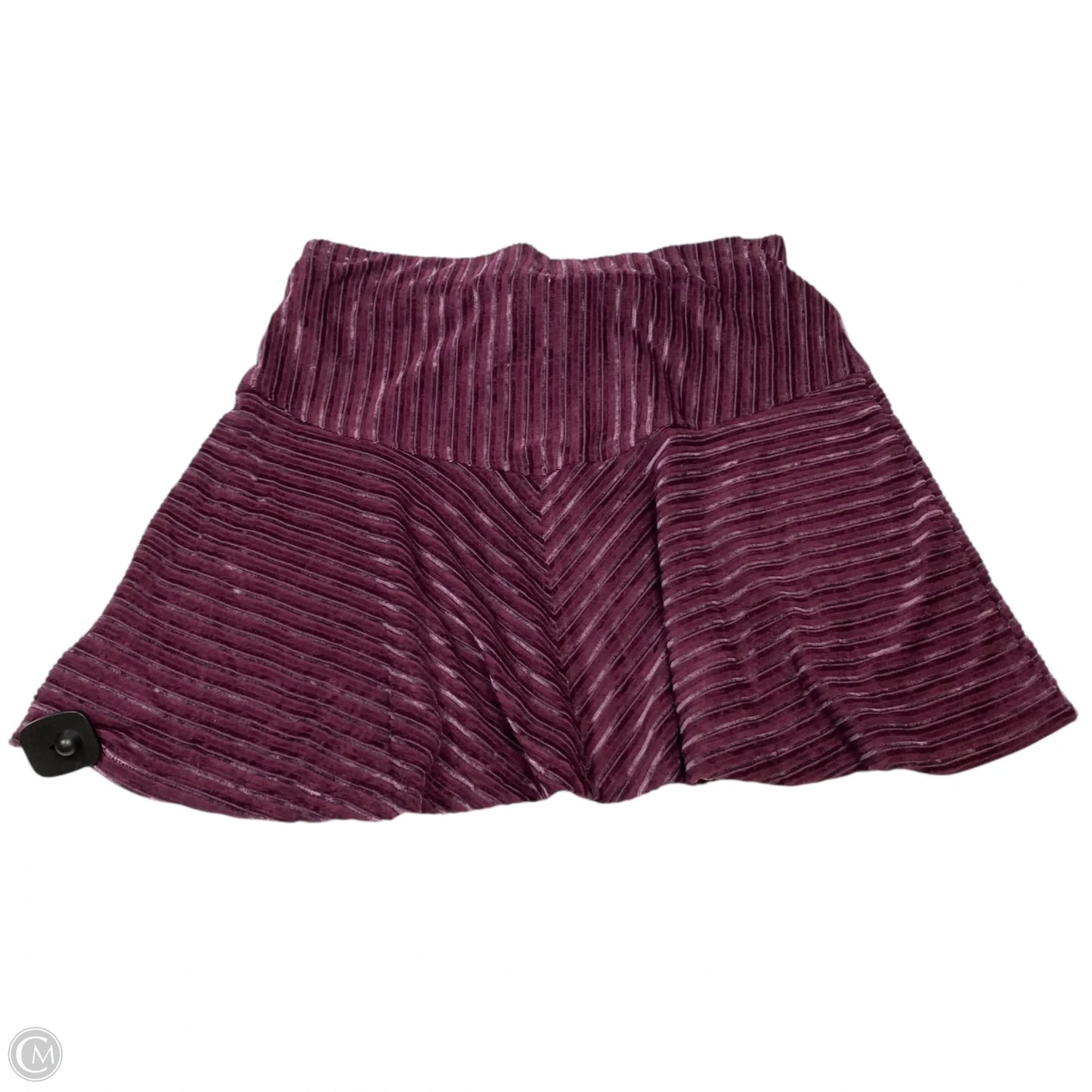 Skirt Mini & Short By Free People In Purple, Size: L