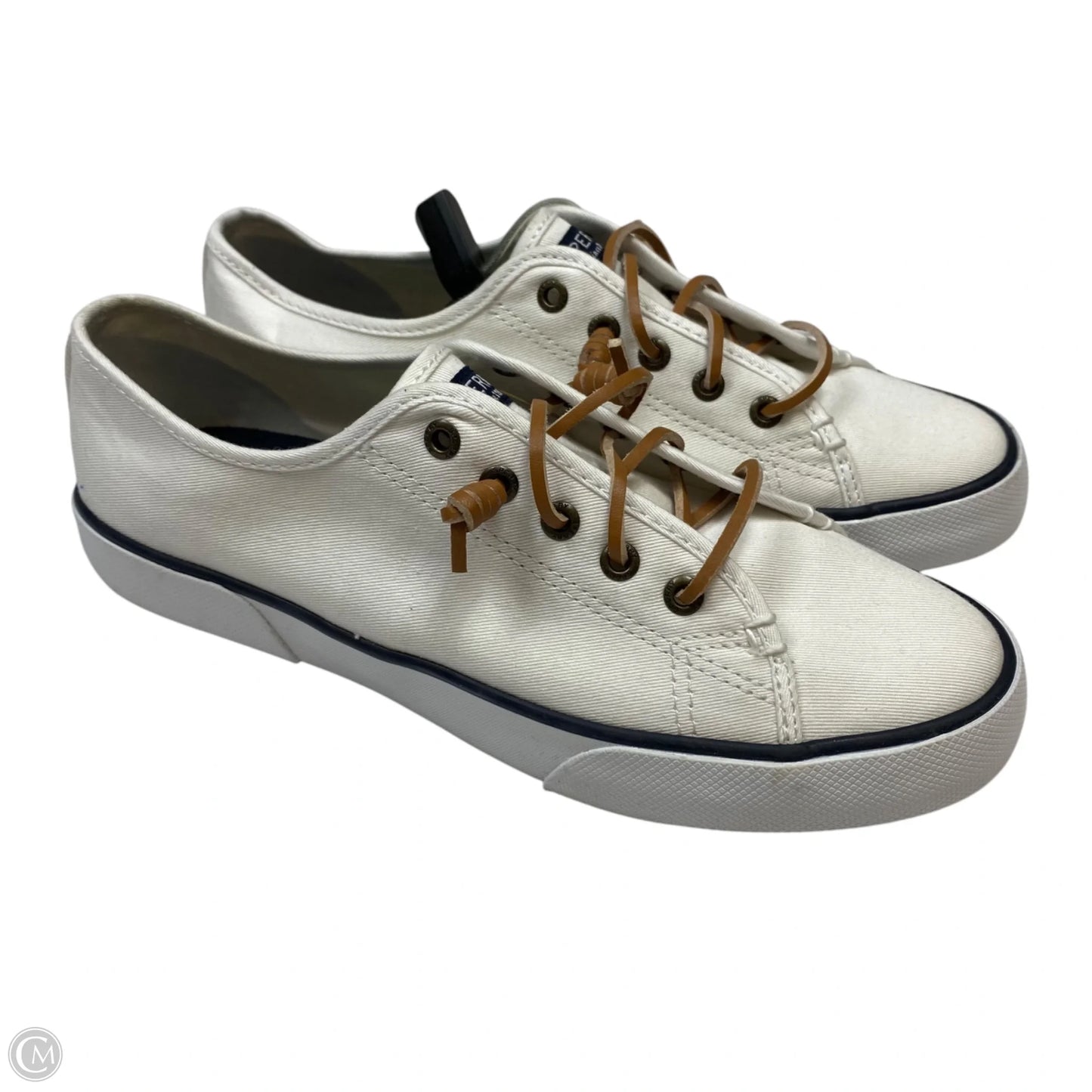 Shoes Sneakers By Sperry In White, Size: 8