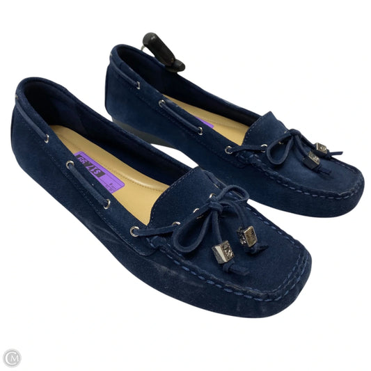 Shoes Flats By Michael By Michael Kors In Navy, Size: 8