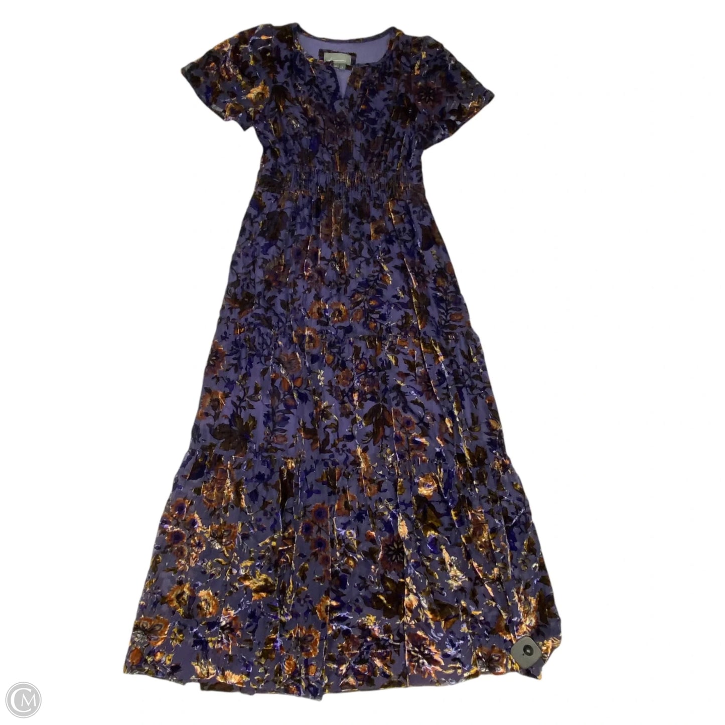 Dress Party Long By Anthropologie In Blue, Size: S