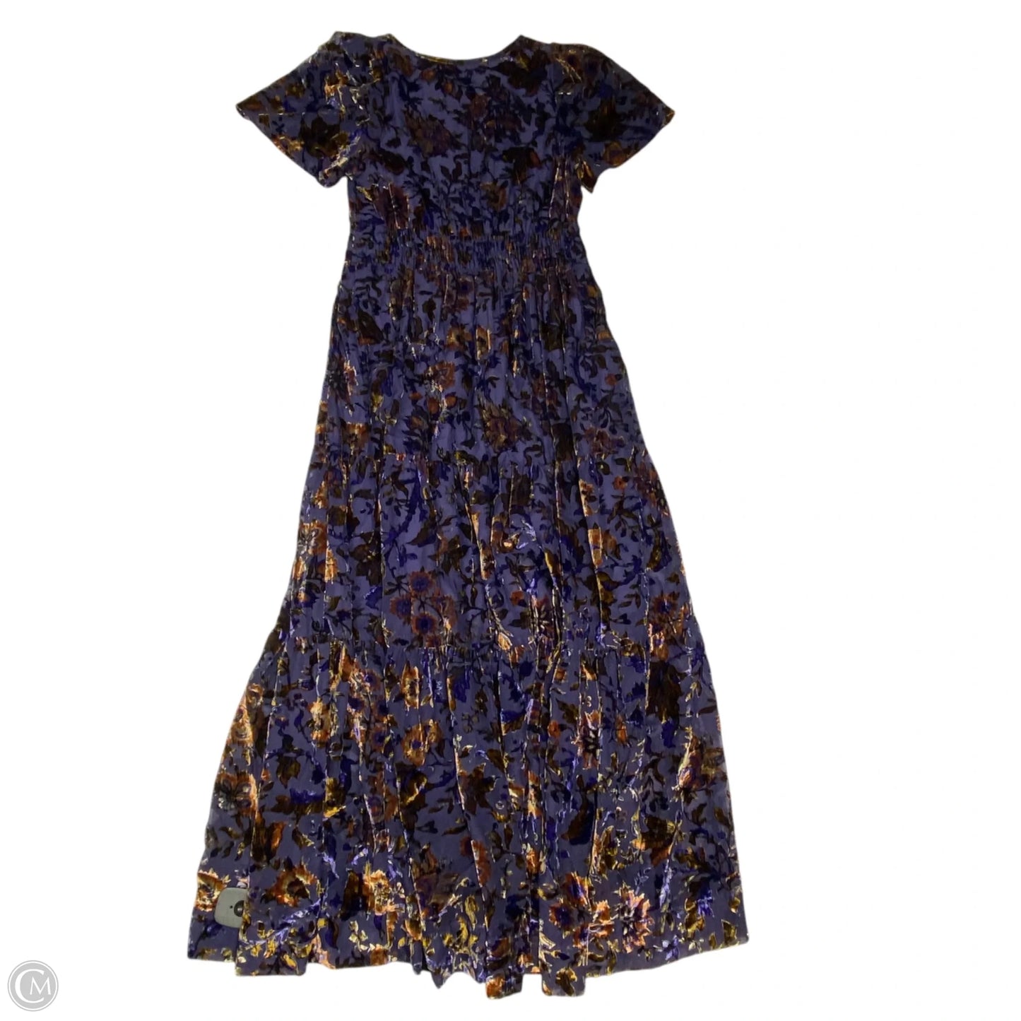 Dress Party Long By Anthropologie In Blue, Size: S