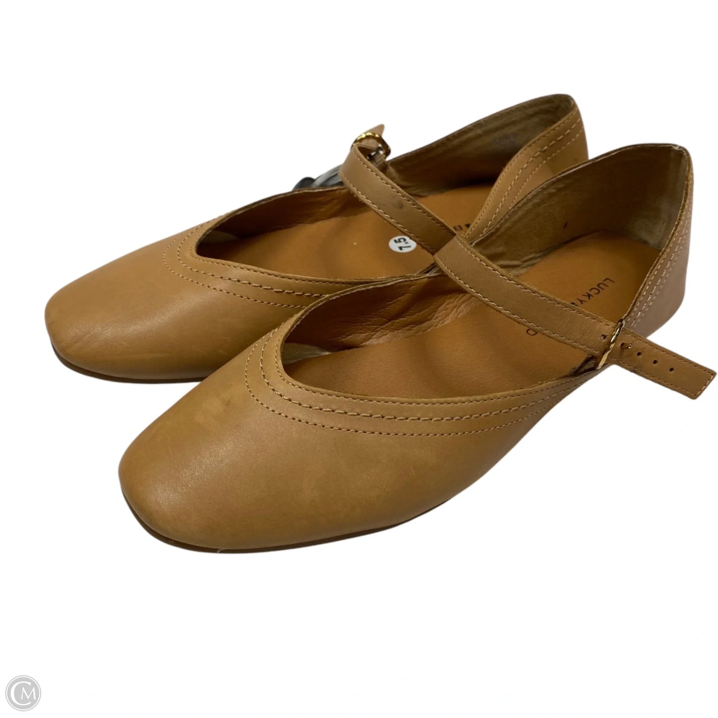 Shoes Flats By Lucky Brand In Brown, Size: 7.5