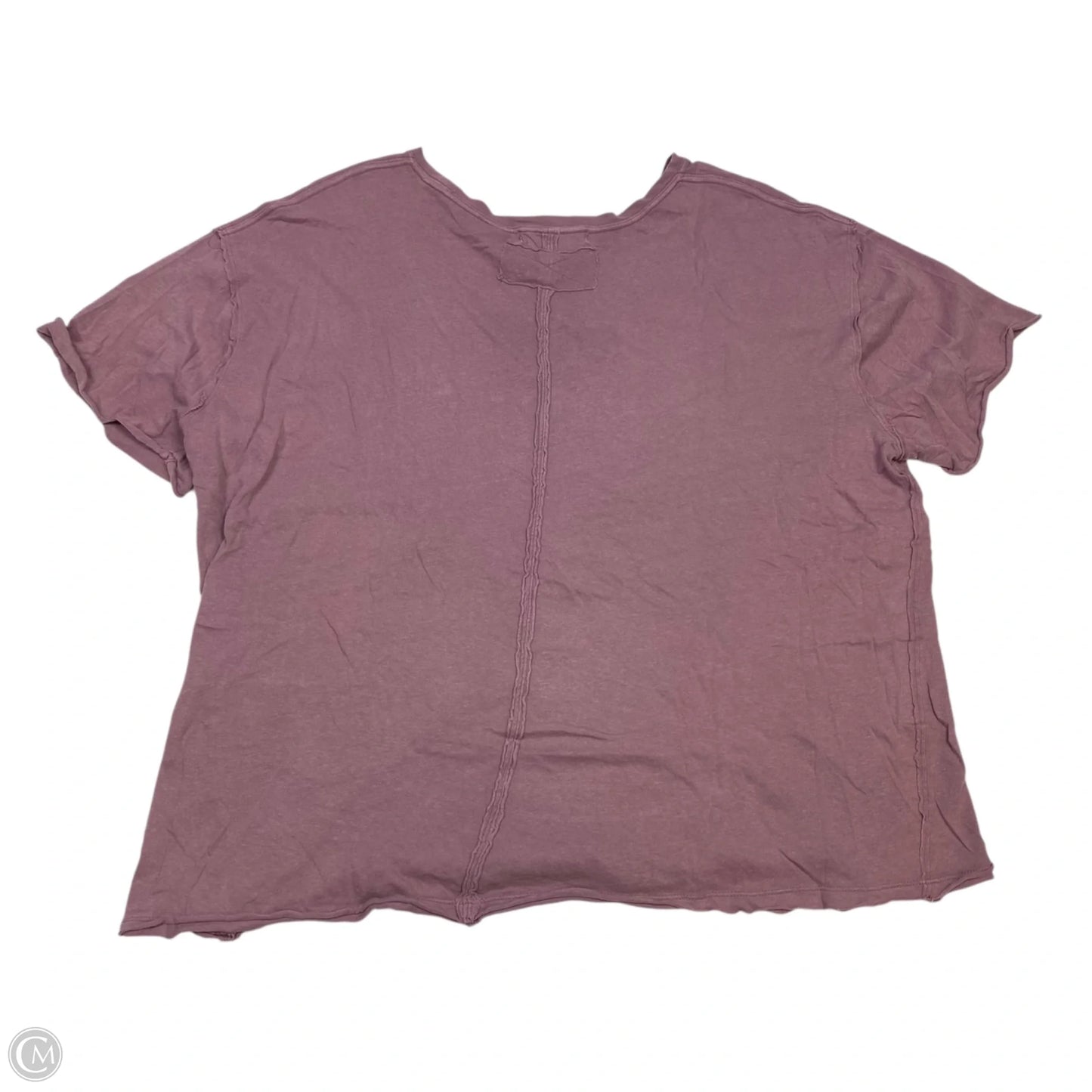 Top Short Sleeve By We The Free In Purple, Size: S