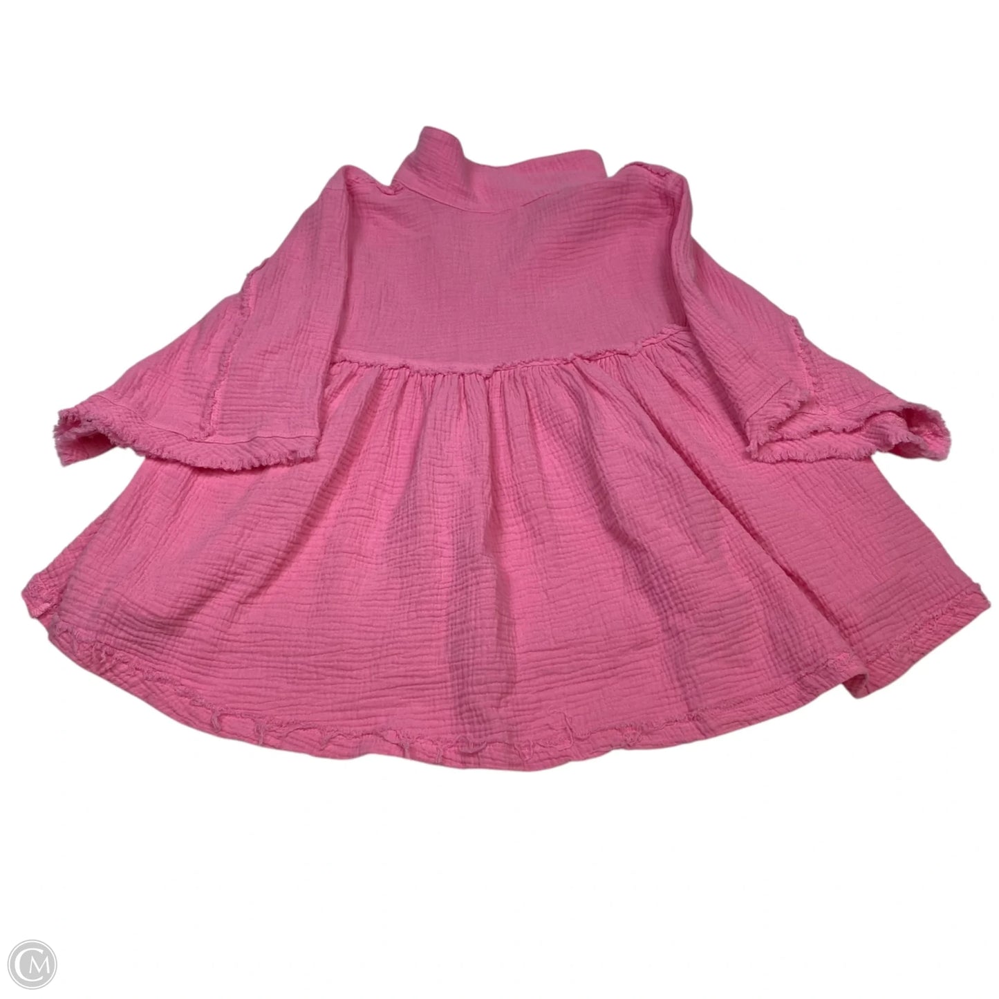 Top Short Sleeve By Ces Femme In Pink, Size: S