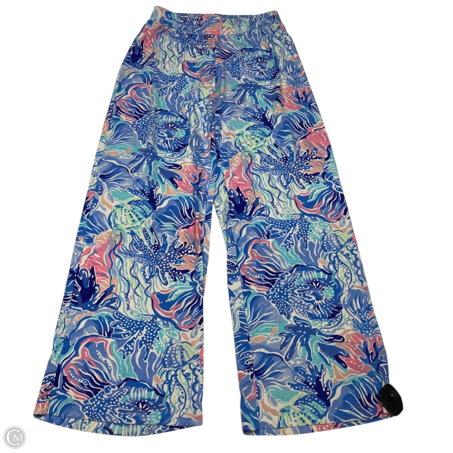 Pants Designer By Lilly Pulitzer In Blue & Pink, Size: Xs