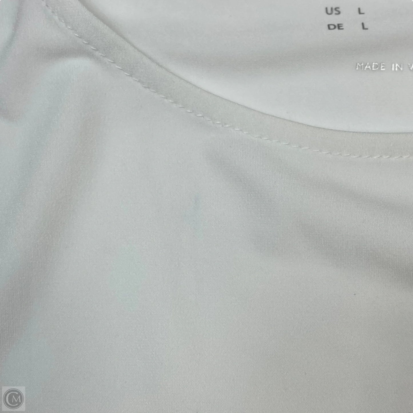 Top Sleeveless By Susan Graver In White, Size: L