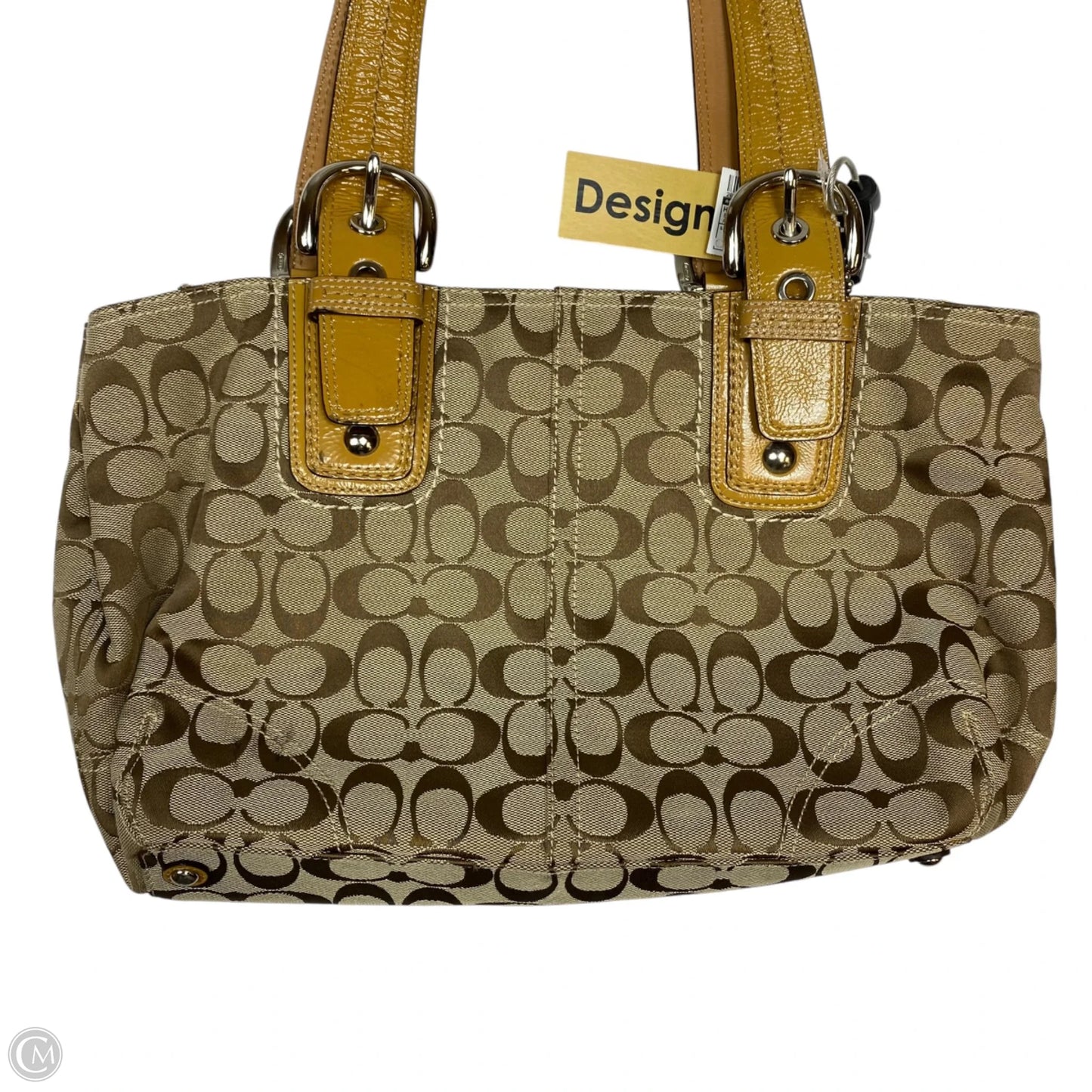 Handbag Designer By Coach, Size: Medium