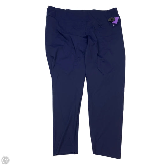 Athletic Leggings By Yitty In Navy, Size: 6x