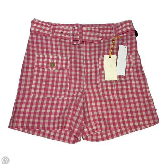 Shorts Designer By Scotch & Soda In Pink & Tan, Size: M