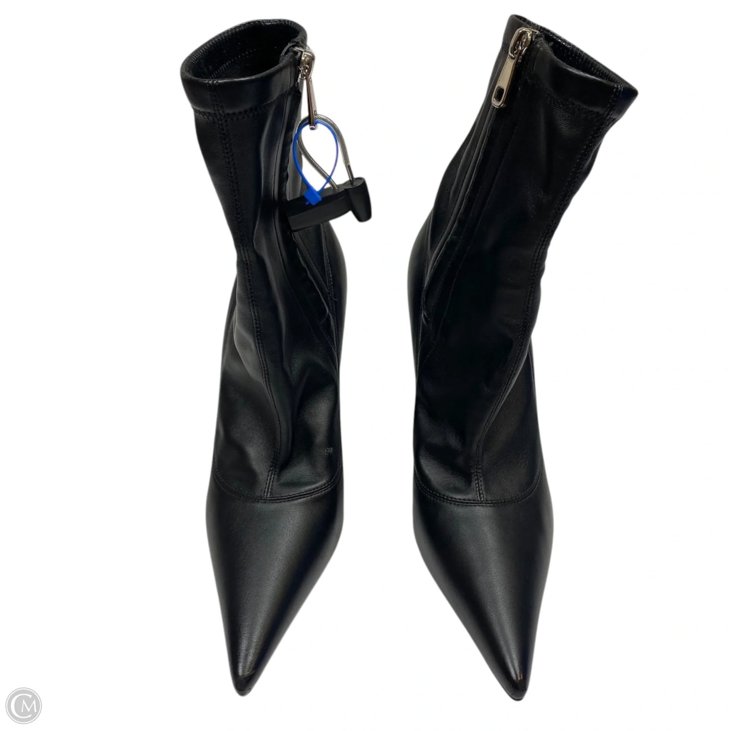 Boots Luxury Designer By Dolce And Gabbana In Black, Size: 7.5