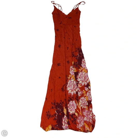 Dress Casual Maxi By Free People In Red, Size: L