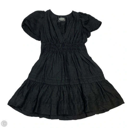 Dress Casual Short By Anthropologie In Black, Size: Xsp