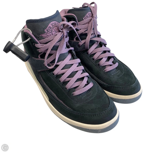 Shoes Sneakers By Nike In Black & Purple, Size: 9