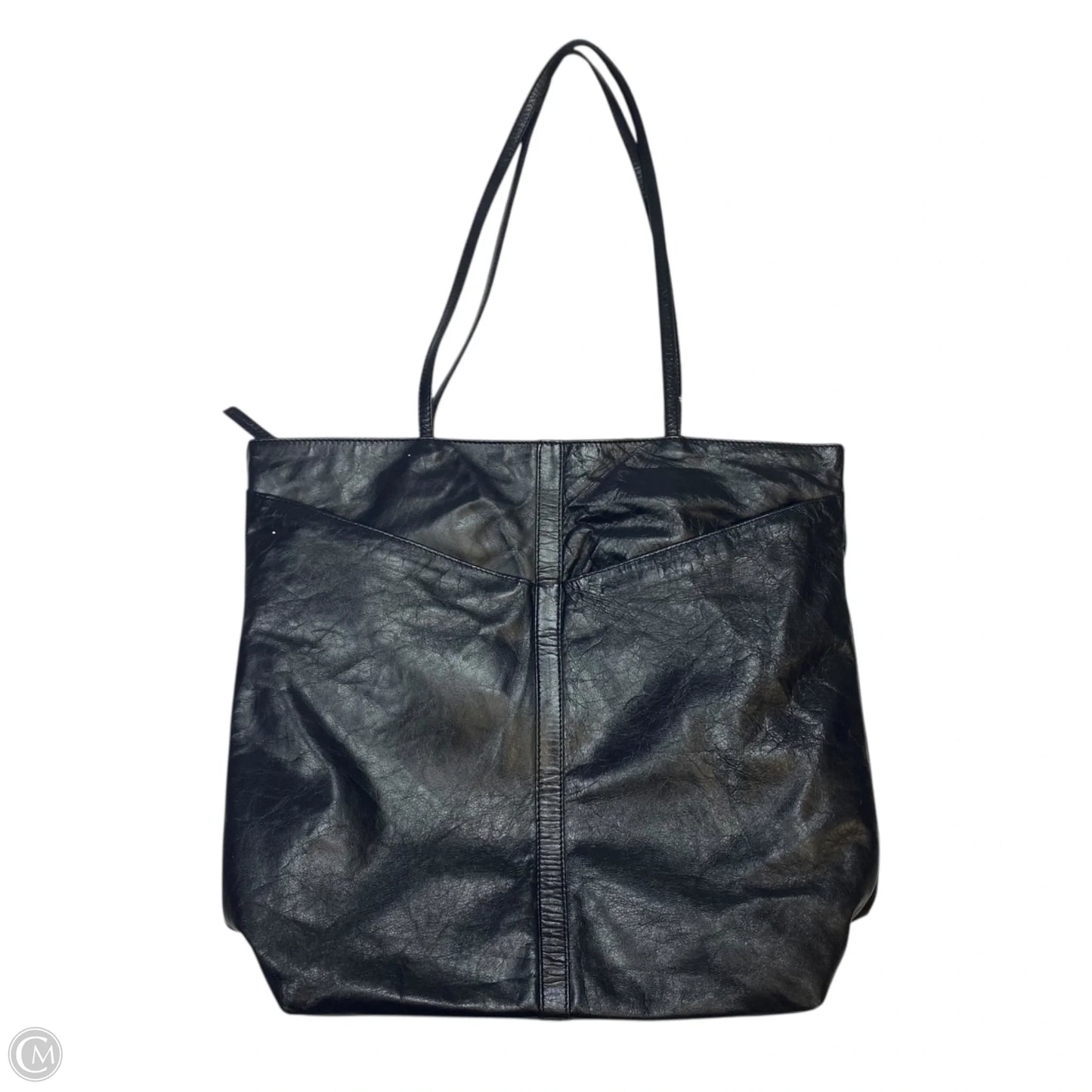 Handbag Leather By Latico, Size: Medium