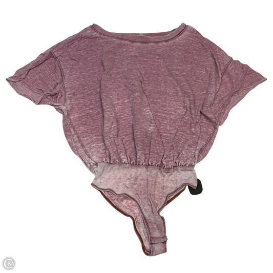 Bodysuit By Free People In Red, Size: Xl