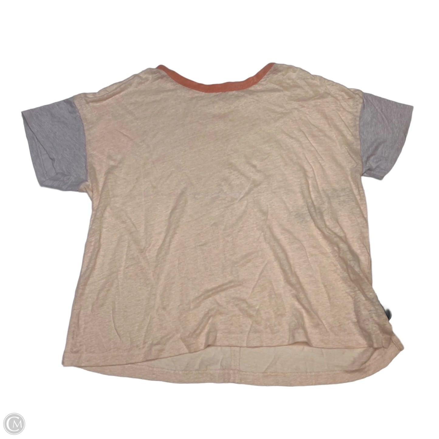 Top Short Sleeve Designer By Rag And Bone In Pink, Size: S