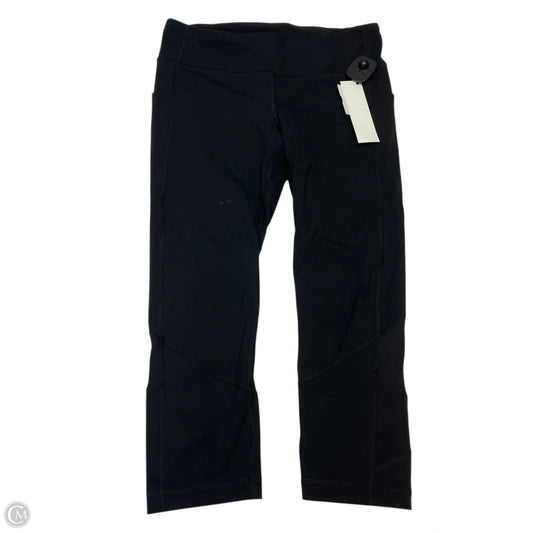 Athletic Leggings Capris By Lululemon In Black, Size: M