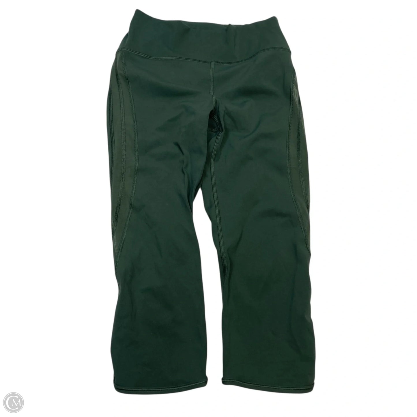 Athletic Leggings Capris By Lululemon In Green, Size: S
