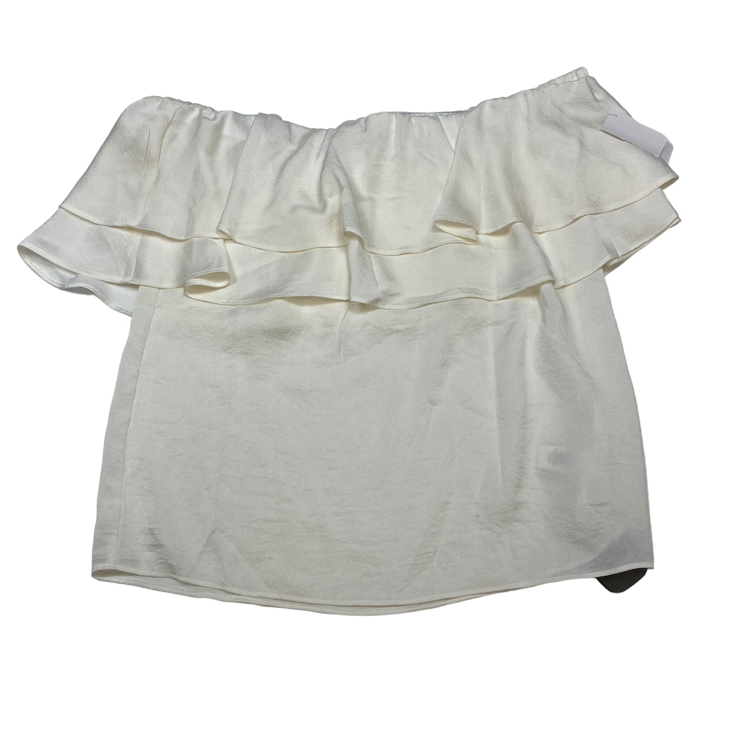 Cream Top Short Sleeve Express, Size S