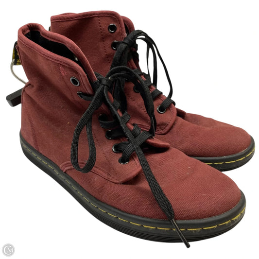 Shoes Designer By Dr Martens In Red, Size: 7
