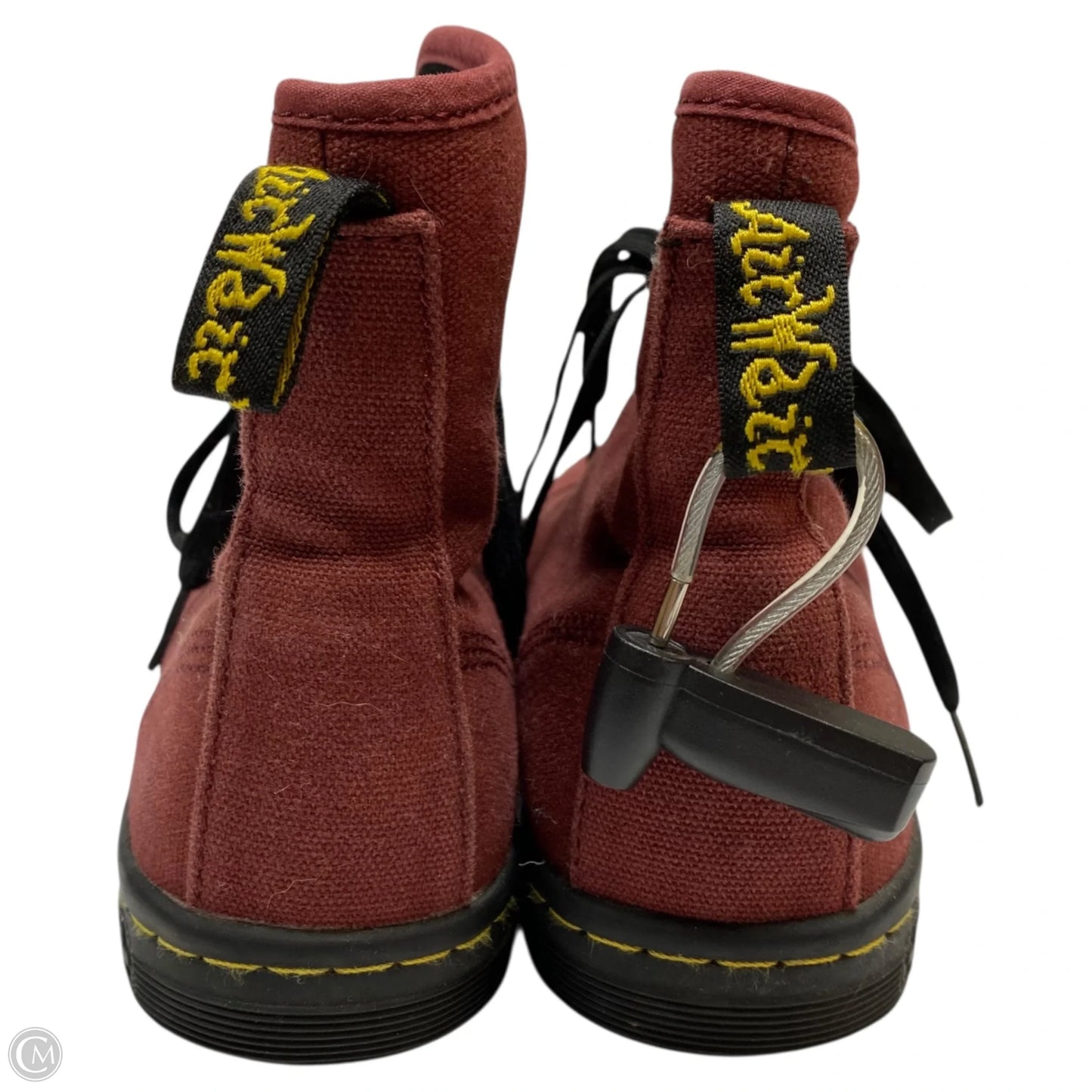 Shoes Designer By Dr Martens In Red, Size: 7