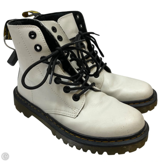 Boots Designer By Dr Martens In White, Size: 7