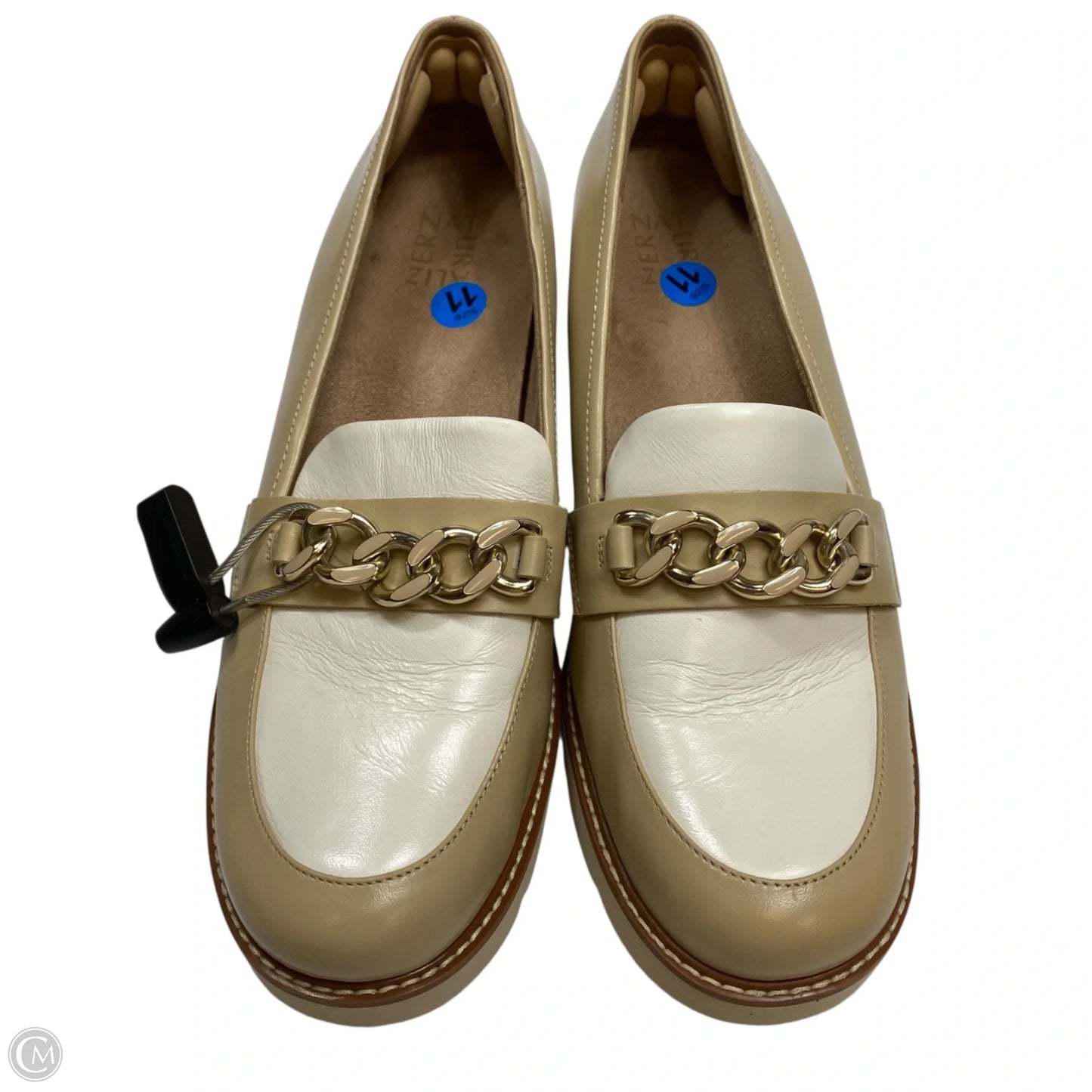Shoes Heels Block By Naturalizer In Tan & White, Size: 11