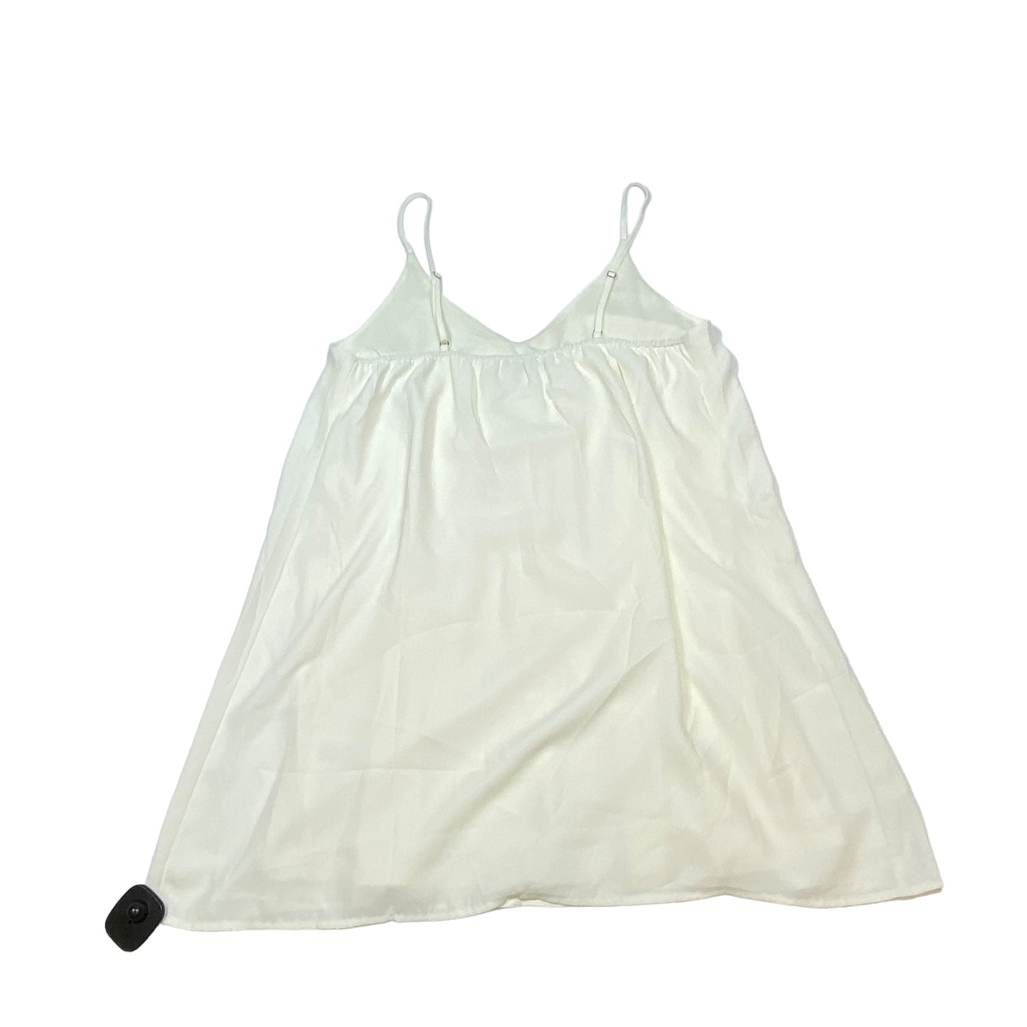 Cream Dress Casual Short Tobi, Size M