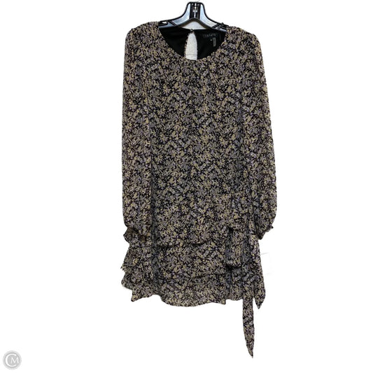 Dress Casual Short By 1.state In Black & Yellow, Size: M