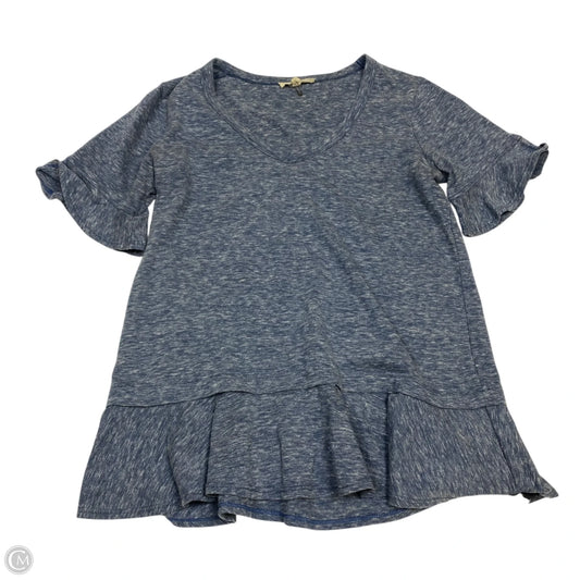 Top Short Sleeve By Jane And Delancey In Blue, Size: Xs