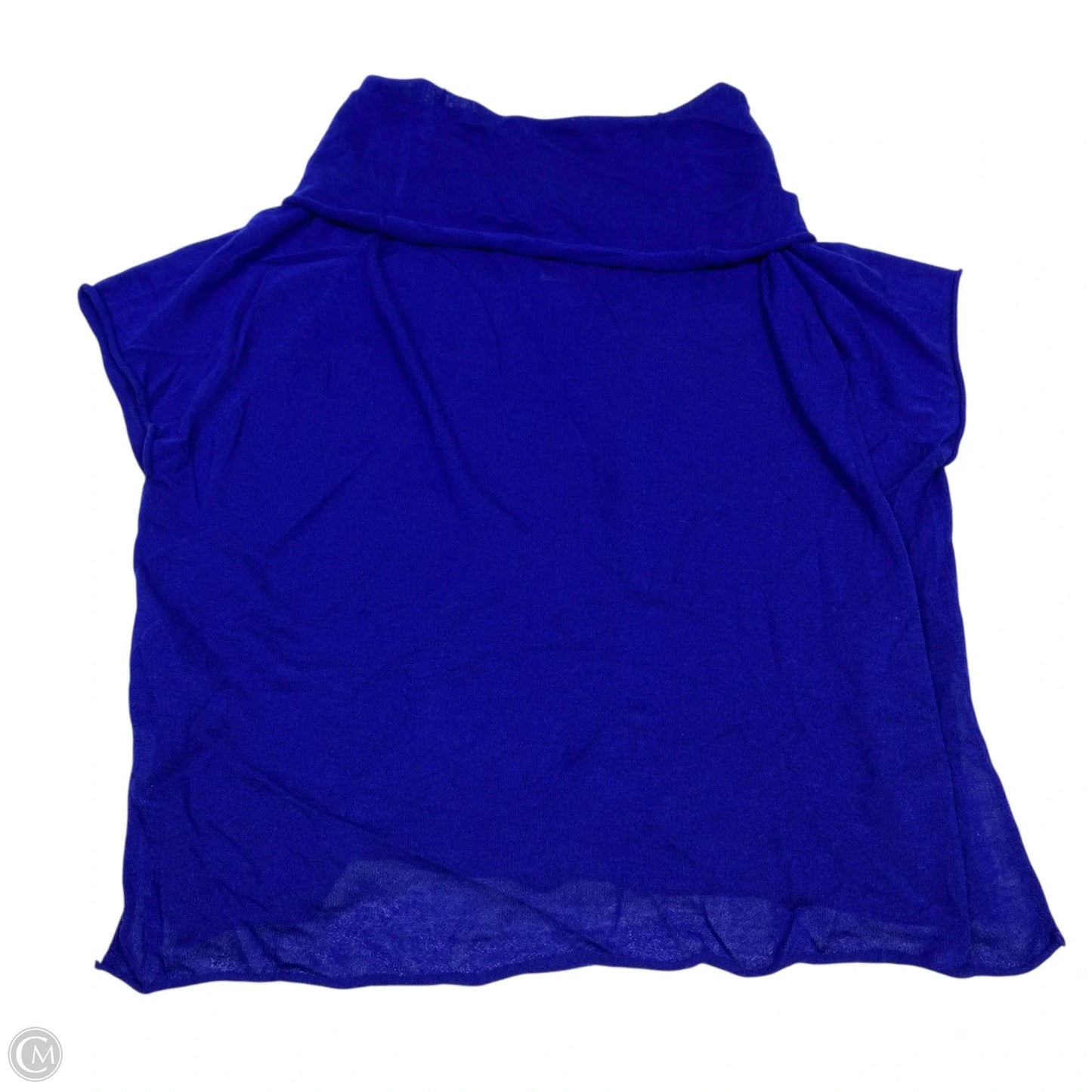 Top Short Sleeve By Chicos In Blue, Size: S
