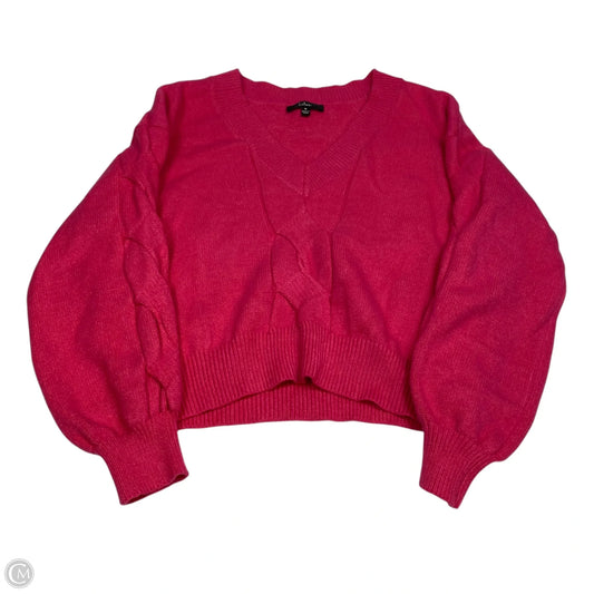 Sweater By Lulus In Pink, Size: M