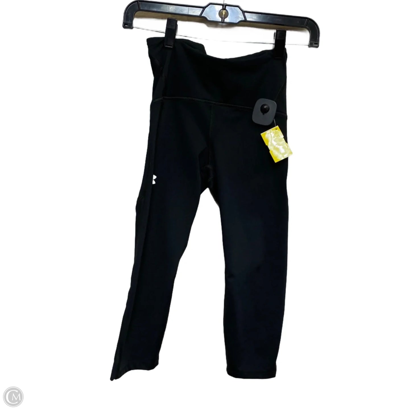 Athletic Leggings Capris By Under Armour In Black, Size: Xs