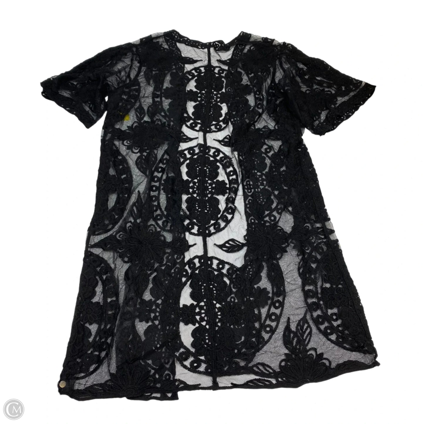 Kimono By Time And Tru In Black, Size: S