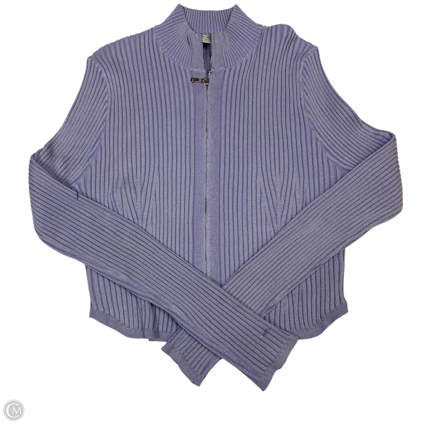 Cardigan By Fashion Nova In Purple, Size: 1x