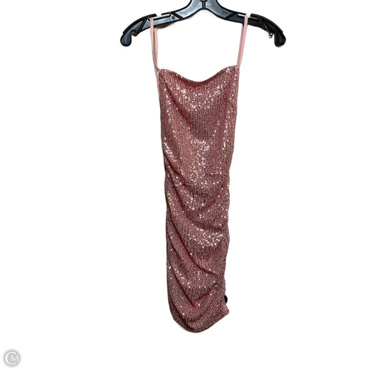 Dress Party Short By Fashion Nova In Pink, Size: Xs