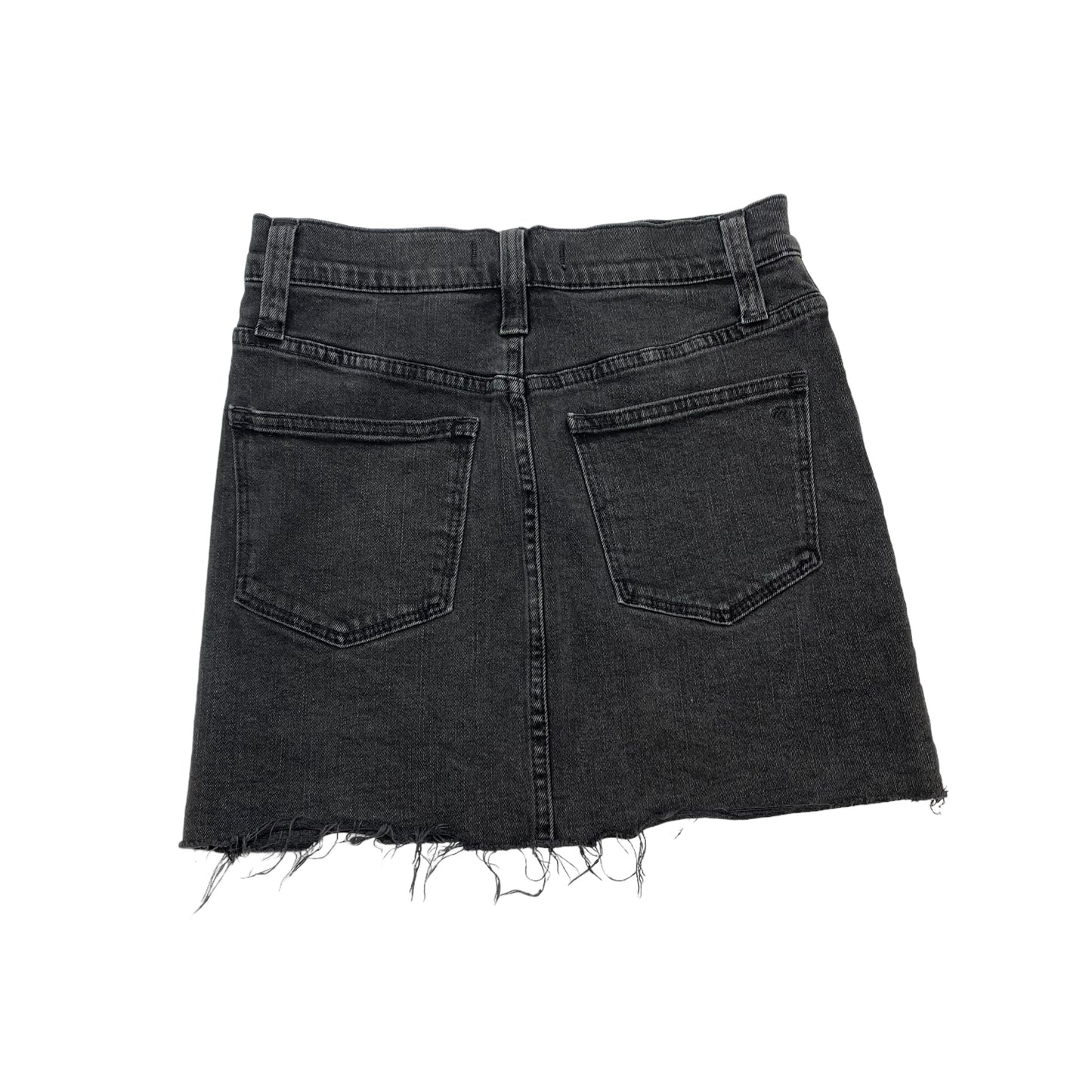 Grey Denim Skirt Mini & Short Madewell, Size Xs