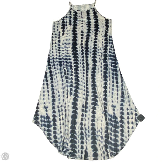 Dress Casual Maxi By Halife In Black & Grey, Size: 2x