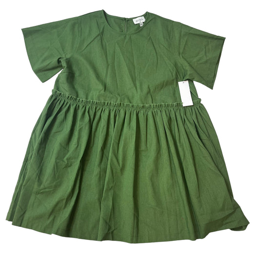 Green Dress Casual Short Clothes Mentor, Size S