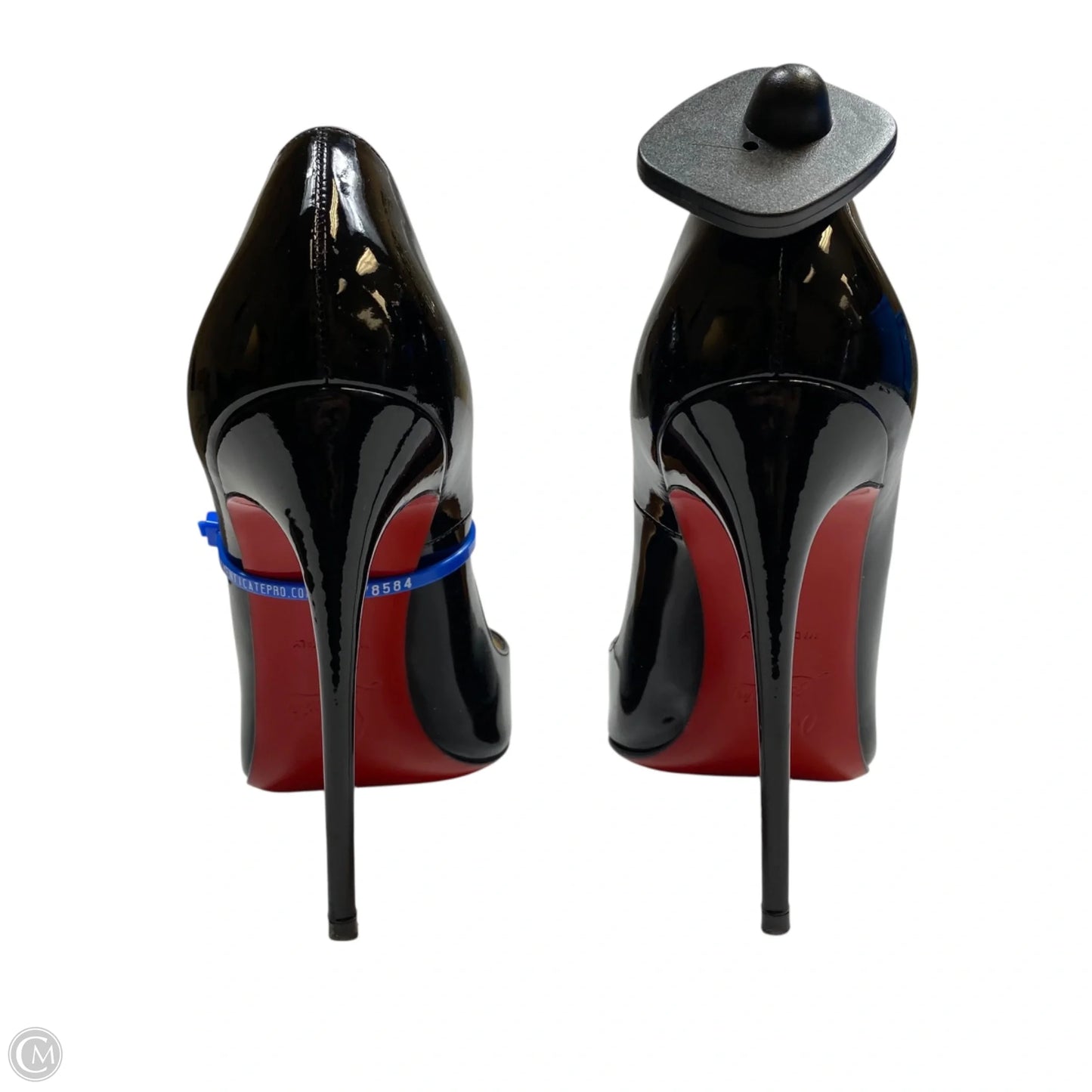 Shoes Luxury Designer By Christian Louboutin In Black, Size: 6