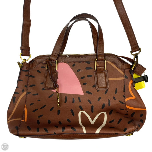 Handbag By Fossil, Size: Medium