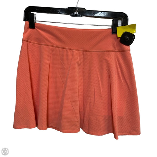 Athletic Skort By Prince In Orange, Size: S