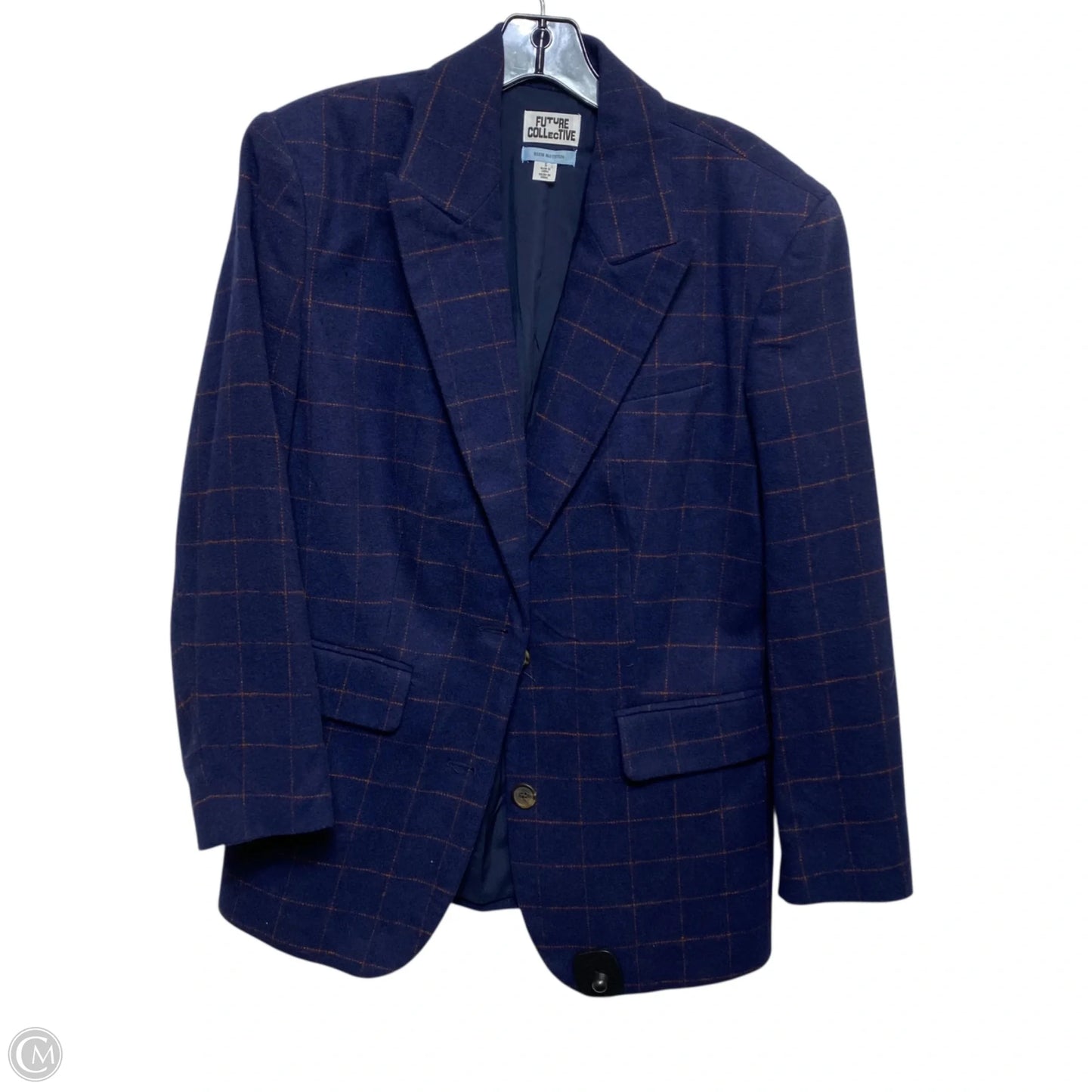 Blazer By Future Collective In Navy, Size: S