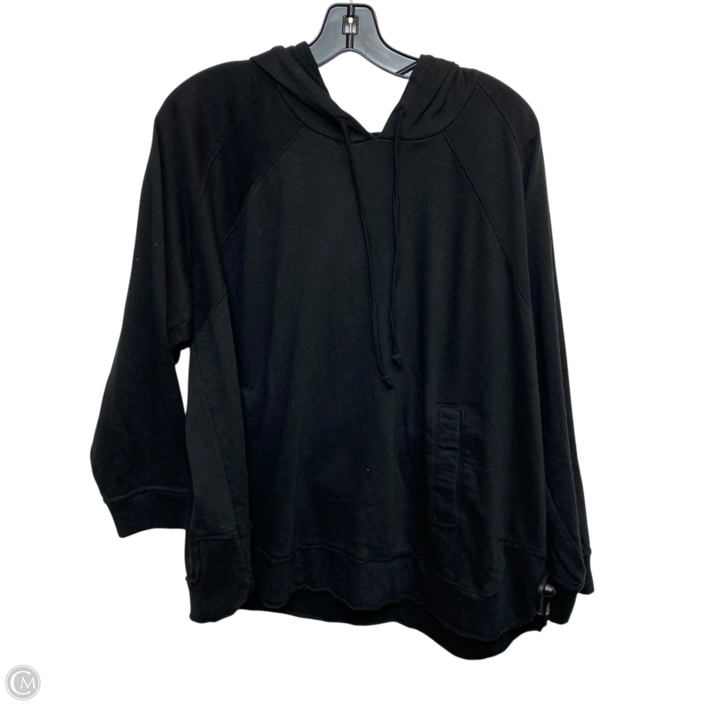 Sweatshirt Hoodie By Wonderly In Black, Size: Xxl
