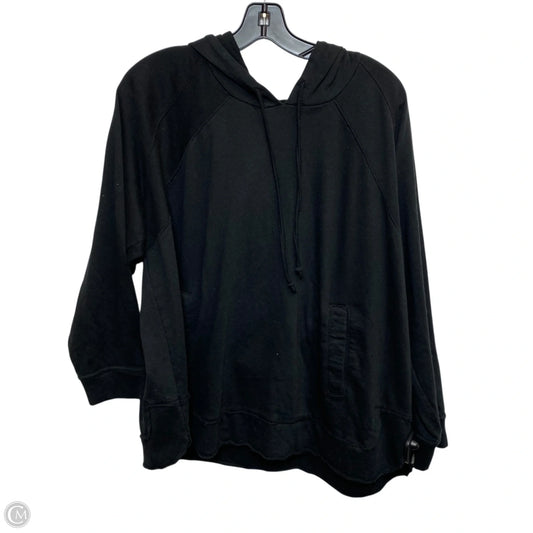 Sweatshirt Hoodie By Wonderly In Black, Size: Xxl