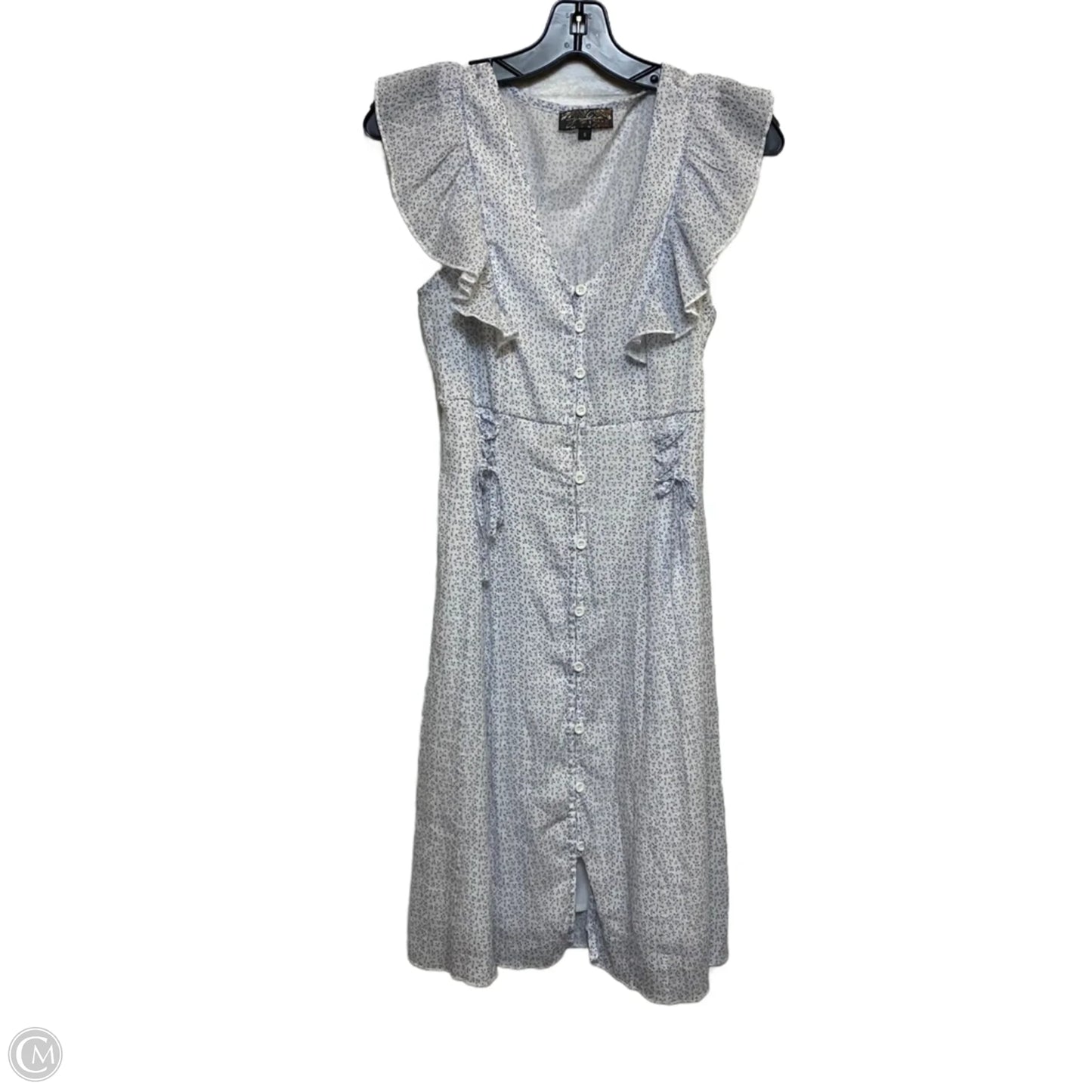 Dress Casual Short By J Gee In Blue & White, Size: S
