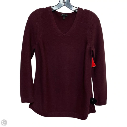 Sweater By Talbots In Red, Size: M