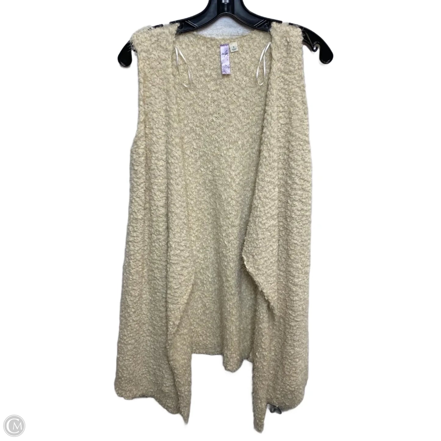 Vest Sweater By Ayla In Cream, Size: S