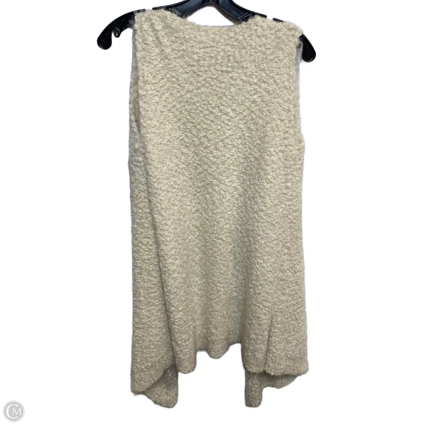 Vest Sweater By Ayla In Cream, Size: S