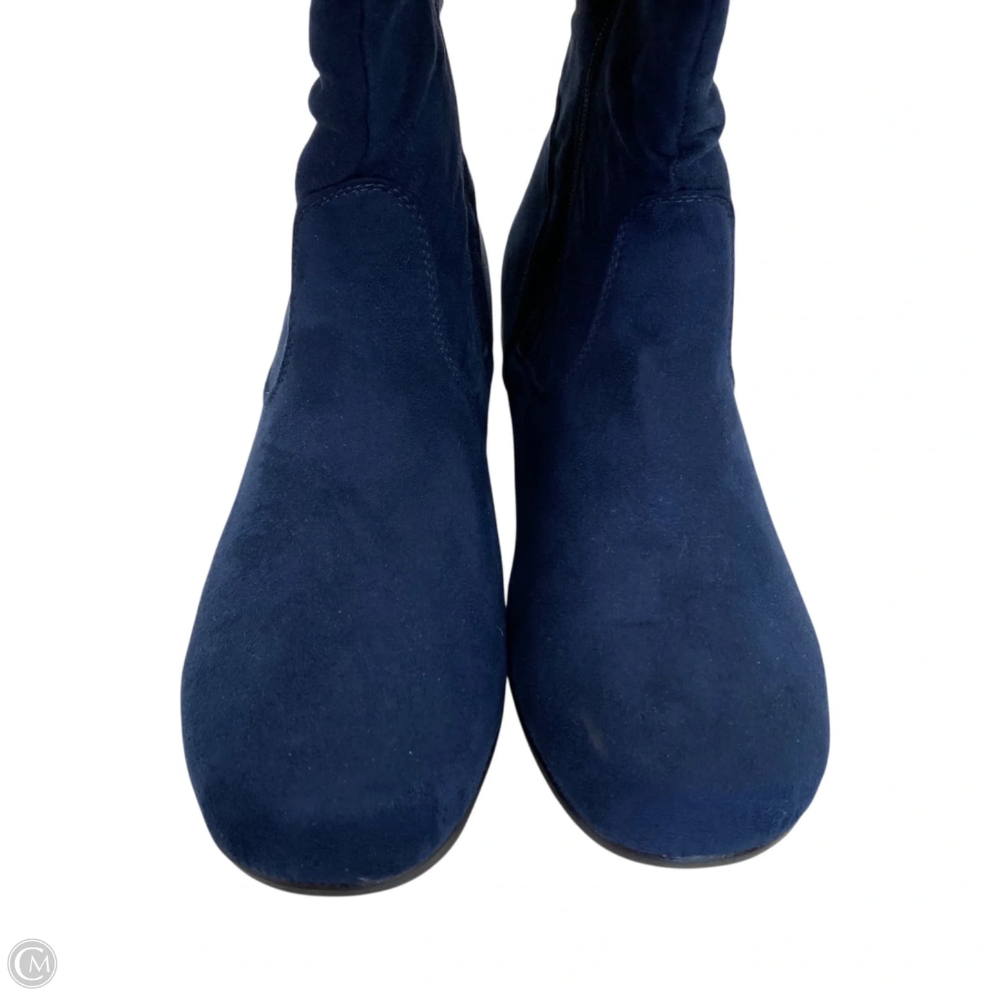 Boots Mid-calf Flats By Propet In Navy, Size: 12